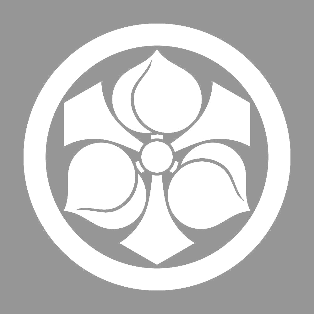丸に剣三つ桃紋 7