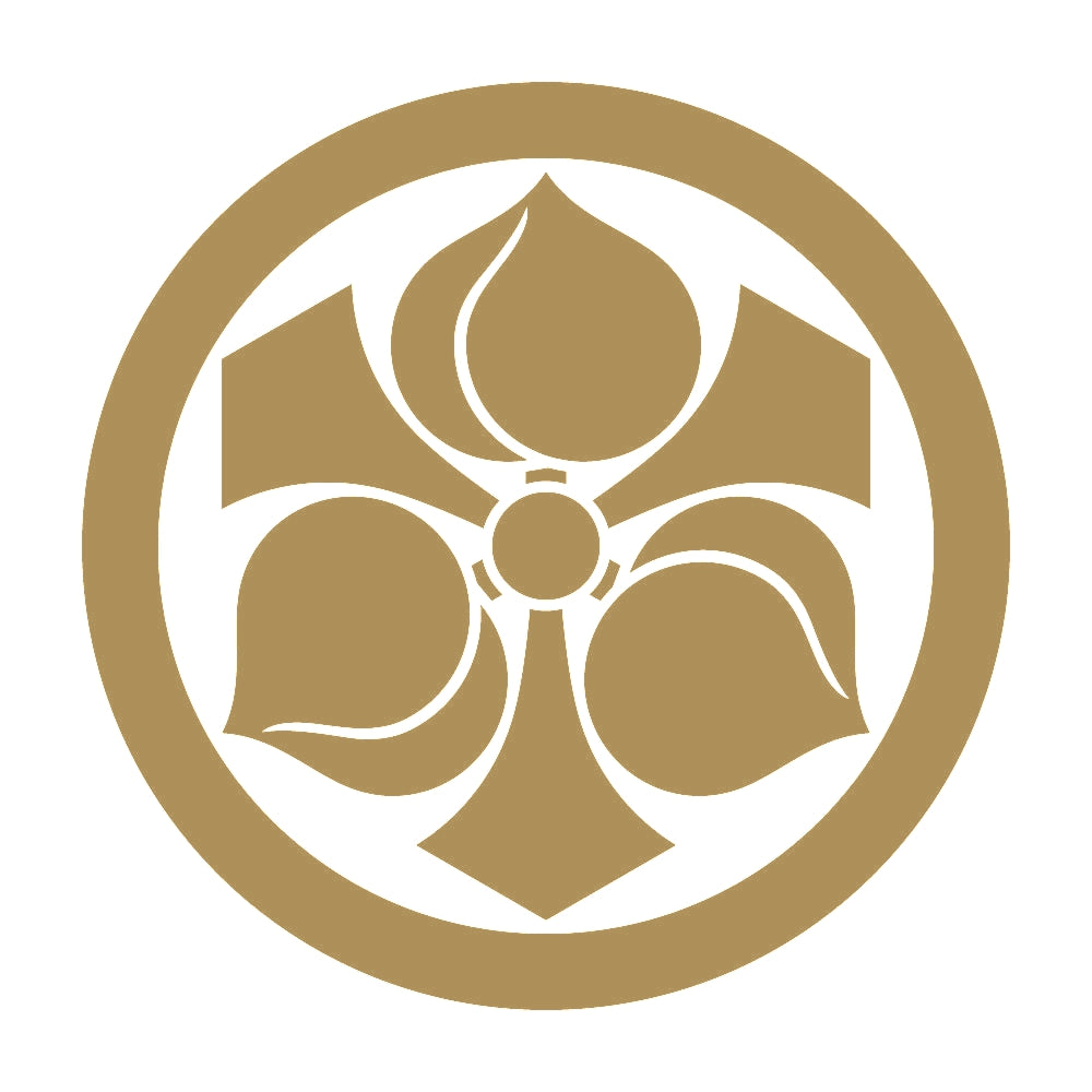 丸に剣三つ桃紋 9