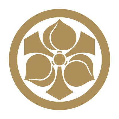 丸に剣三つ桃紋 9