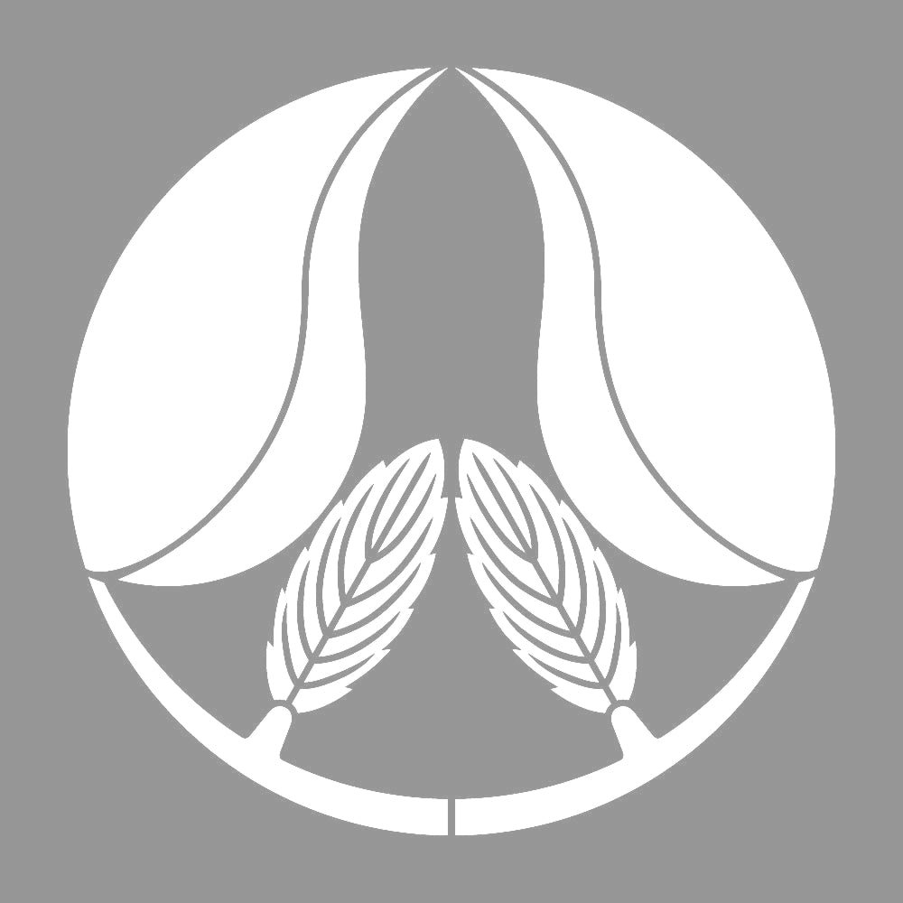 割り桃紋 7