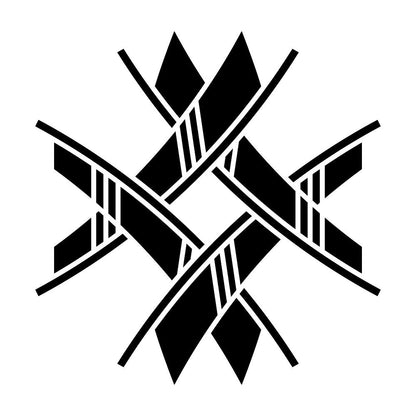 割り矢井筒紋