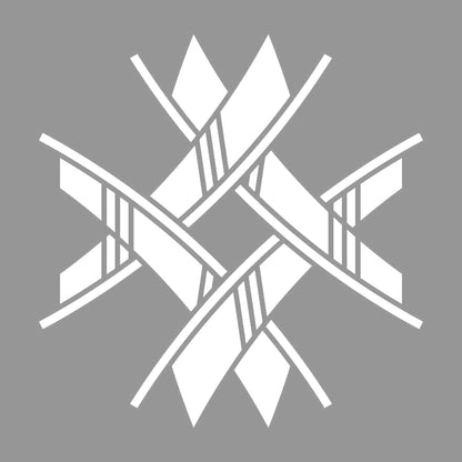 割り矢井筒紋 7