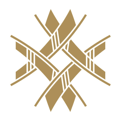 割り矢井筒紋 9