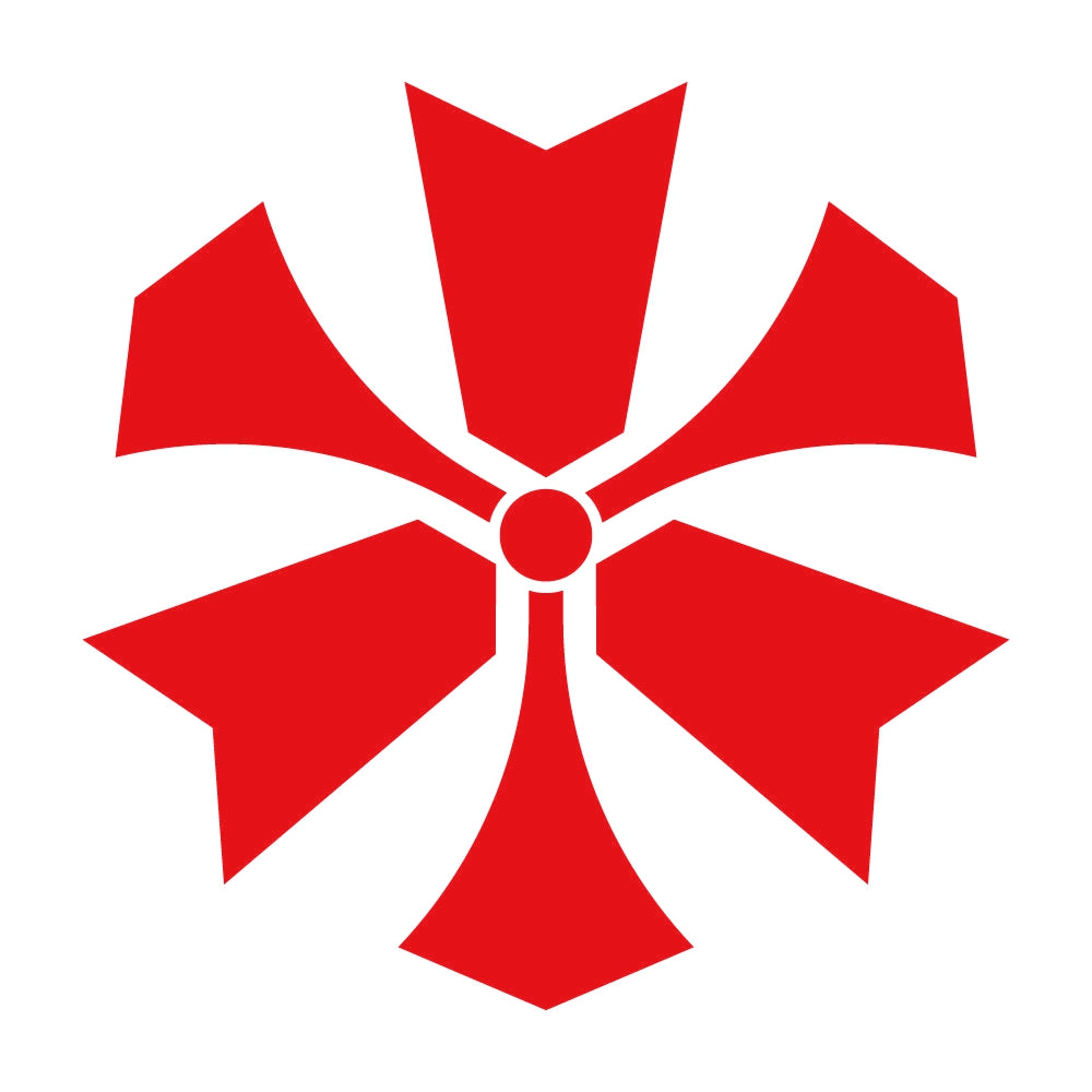 剣三つ矢筈紋 8