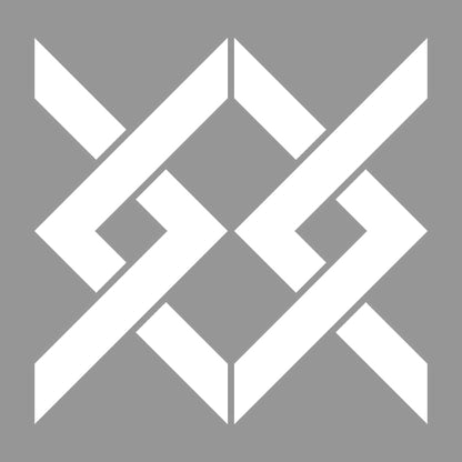 四つ組み合い山形紋 7
