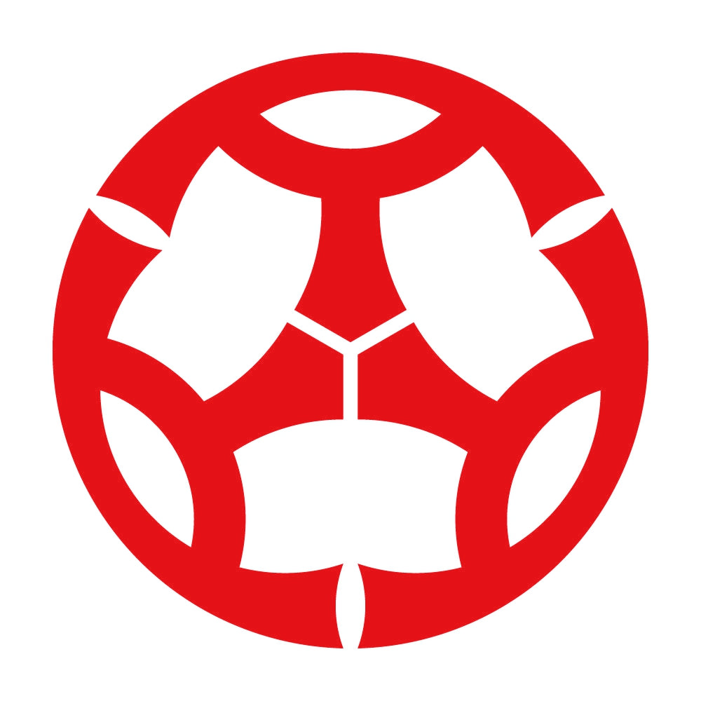 頭合わせ三つ山の字紋 8