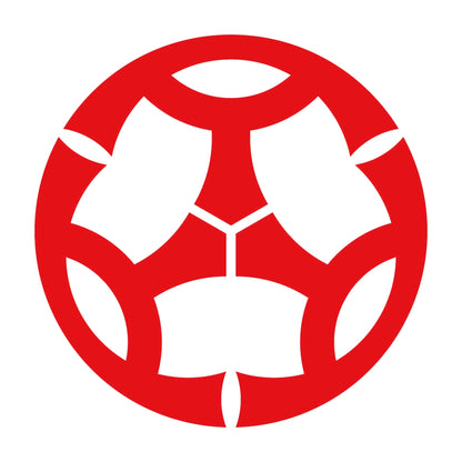 頭合わせ三つ山の字紋 8