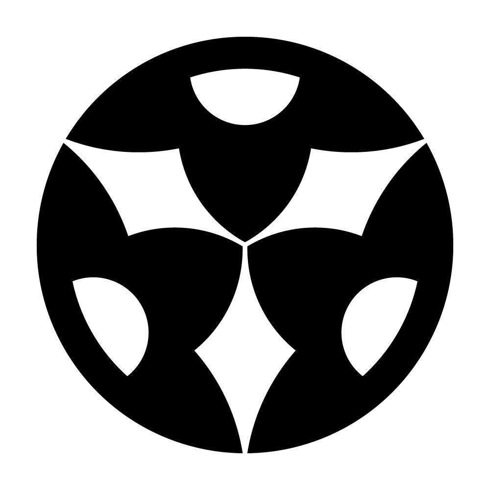 変わり光琳三つ山の字紋