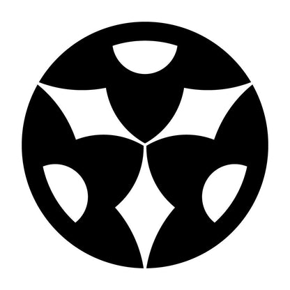 変わり光琳三つ山の字紋