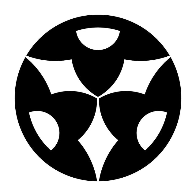 変わり光琳三つ山の字紋