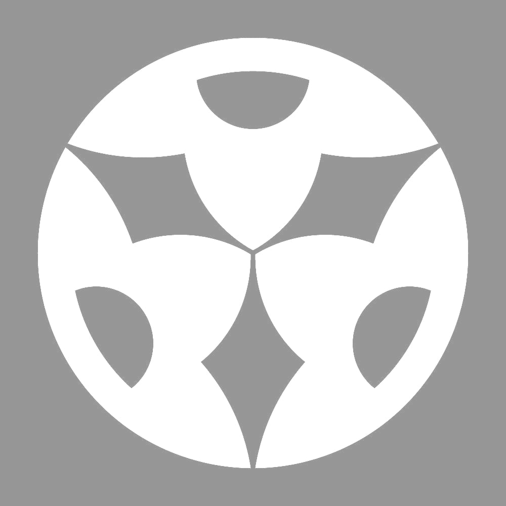 変わり光琳三つ山の字紋 7