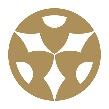 変わり光琳三つ山の字紋 9