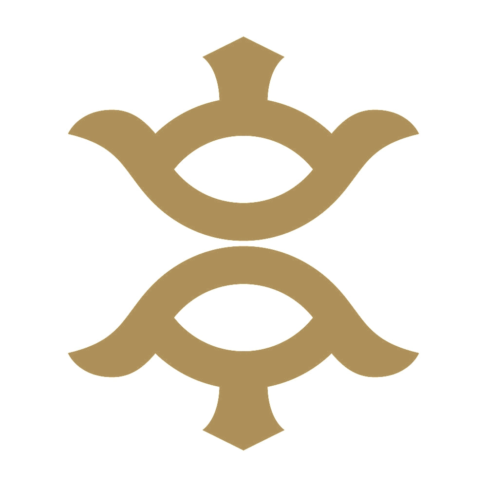 尻合わせ二つ山の字紋 9