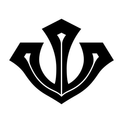 剣持ち山の字紋