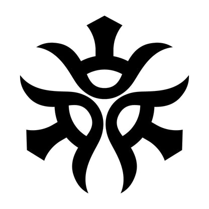 尻合わせ三つ山の字紋