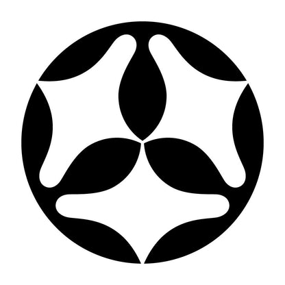 頭合わせ光琳三つ山の字紋