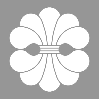 変わり結綿紋 7