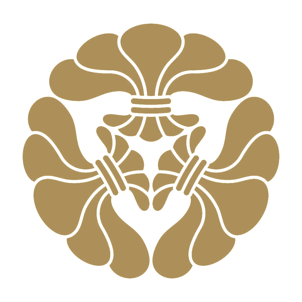 三つ寄せ結綿紋 9