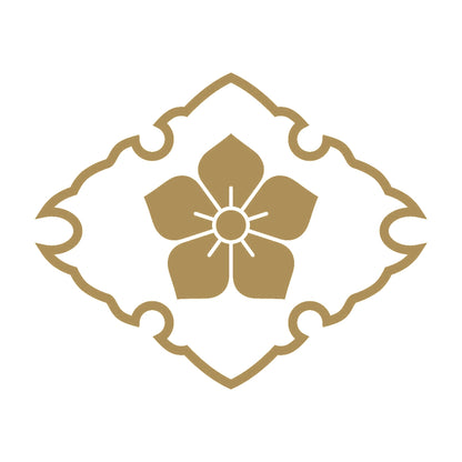 雪輪菱に桔梗紋 9