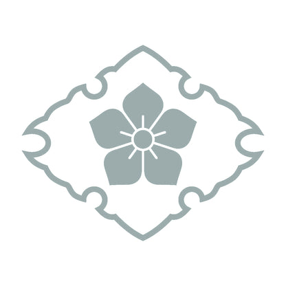 雪輪菱に桔梗紋 10