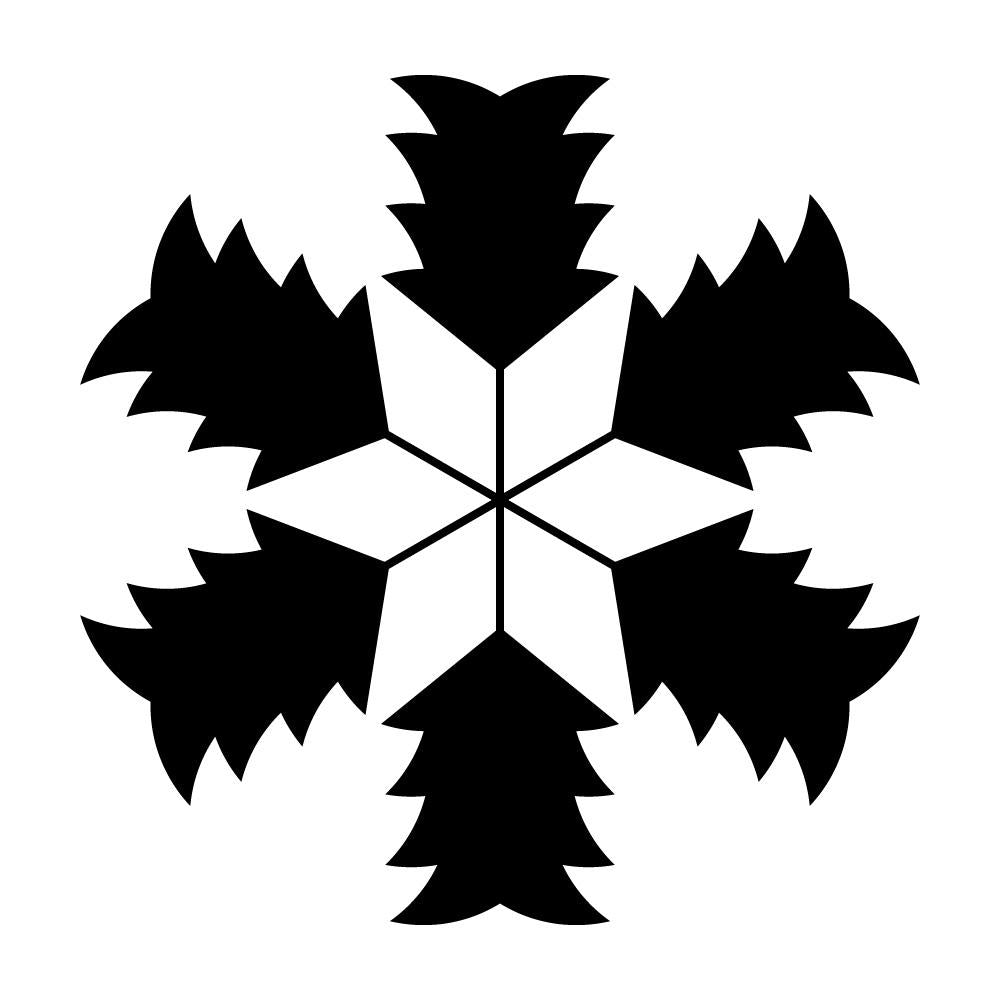 山谷雪紋