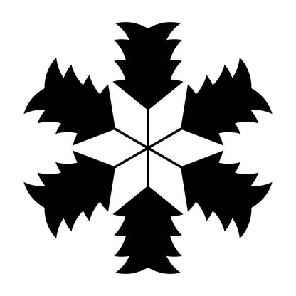 山谷雪紋