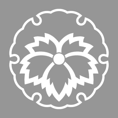 雪輪に中陰鬼蔦紋 7