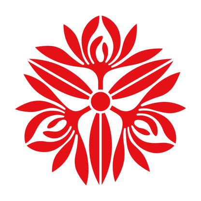 三つ寄せ蘭紋 8