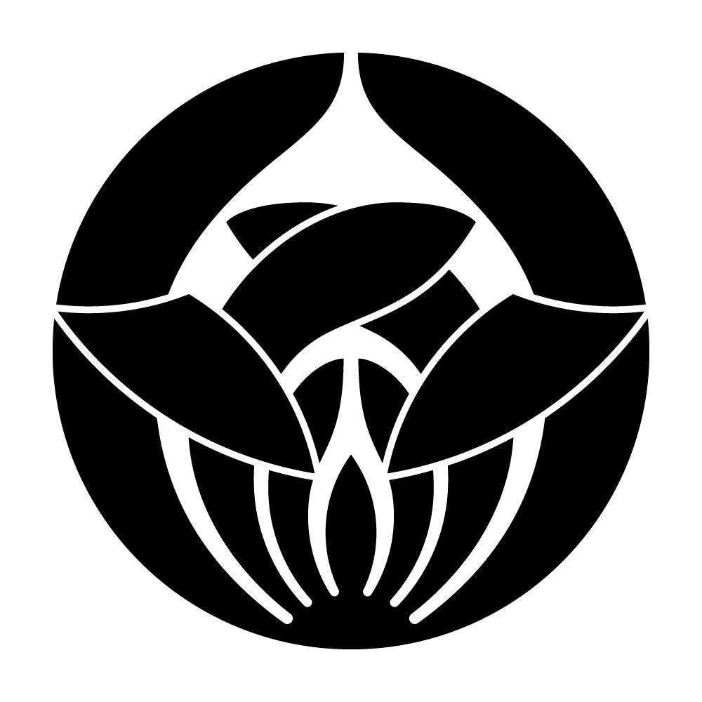 抱き蘭の丸紋