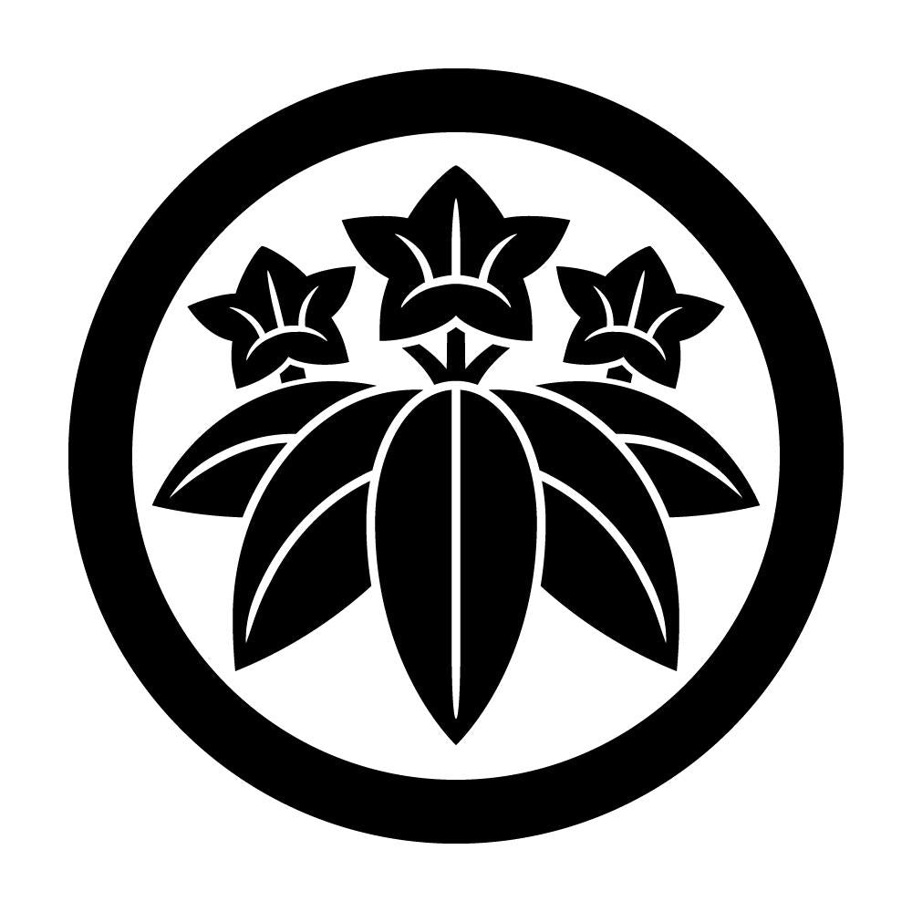 丸に笹竜胆紋