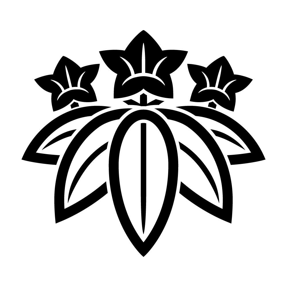中陰笹竜胆紋