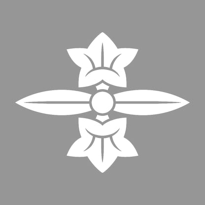 二葉竜胆紋 7