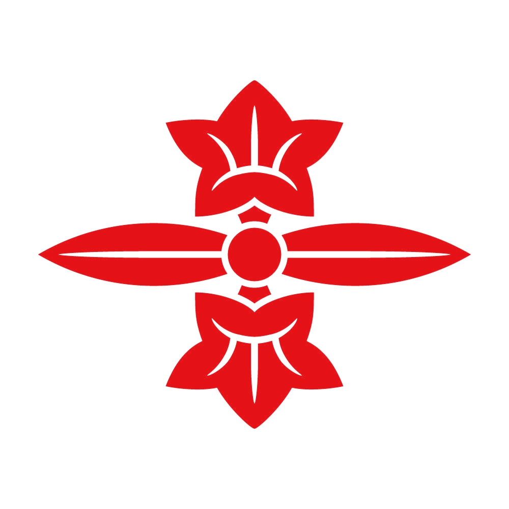 二葉竜胆紋 8