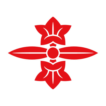 二葉竜胆紋 8