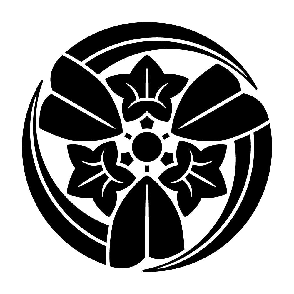 三つ葉折れ竜胆紋