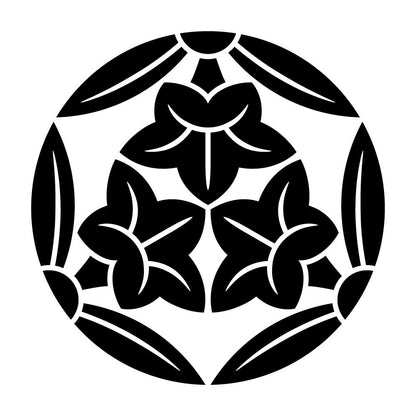 三つ割り三つ葉竜胆紋