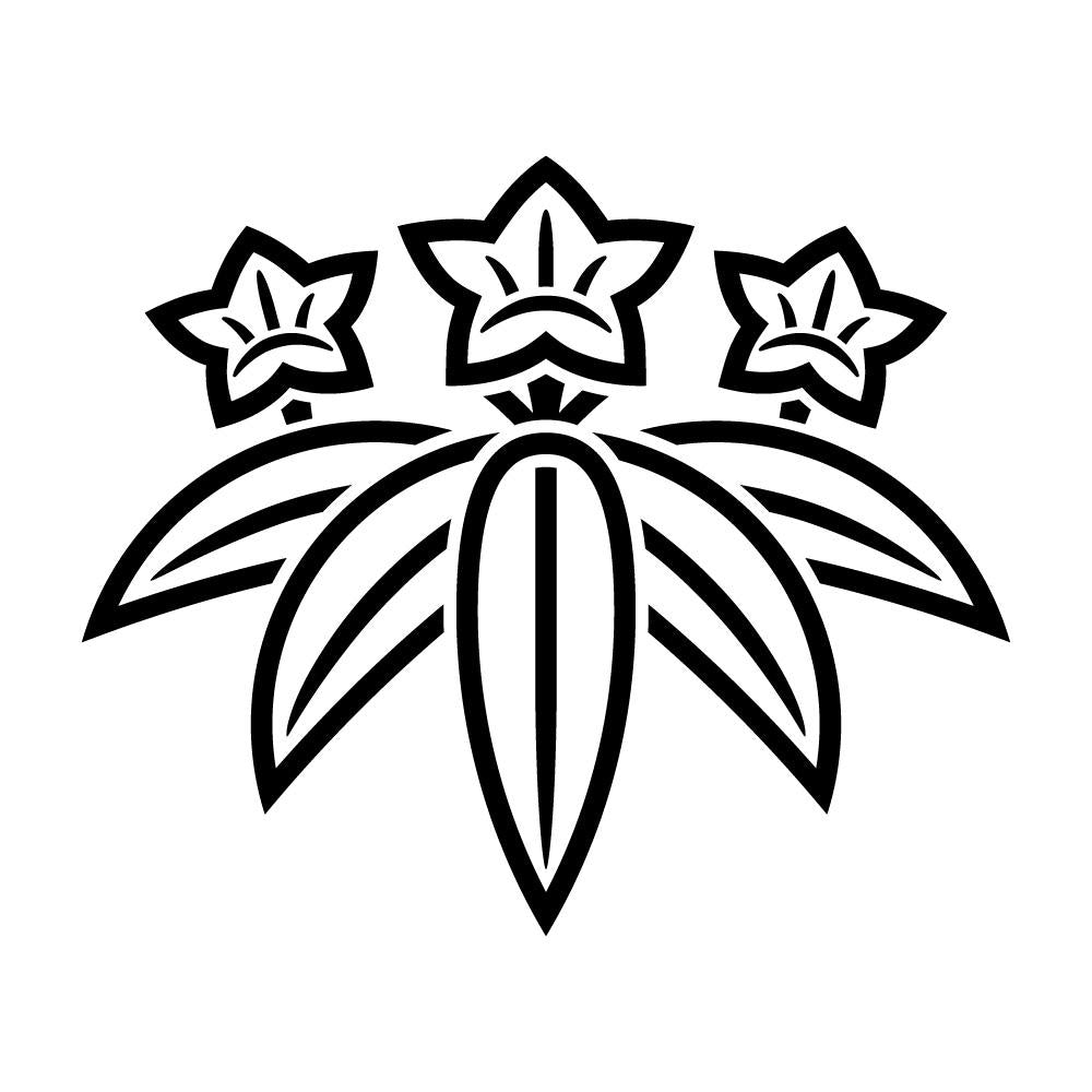 陰痩笹竜胆紋