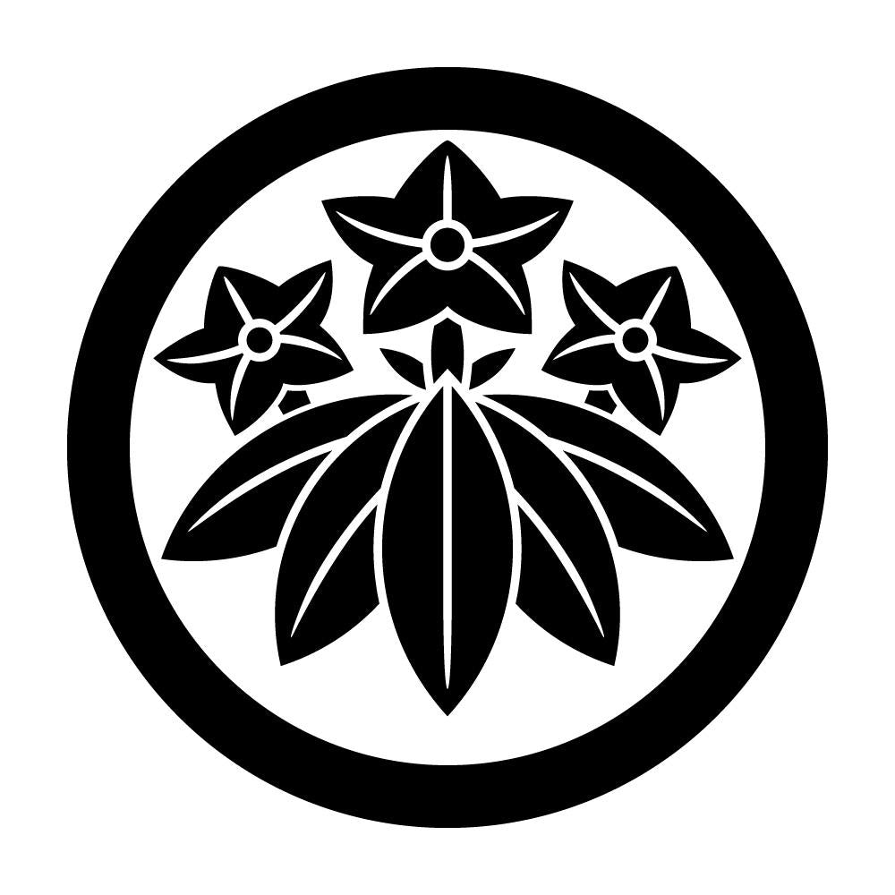 丸に石川竜胆紋