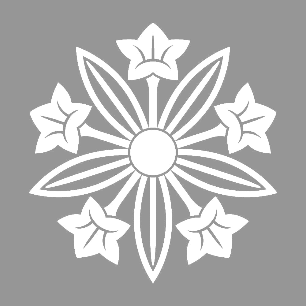 葉陰竜胆車紋 7