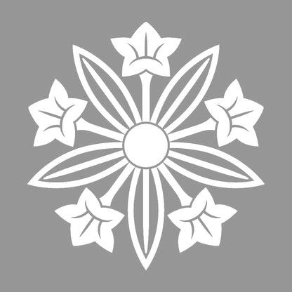 葉陰竜胆車紋 7