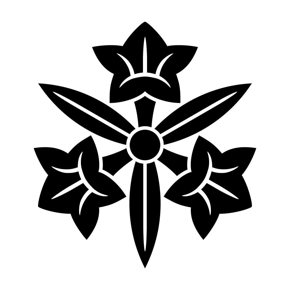 三つ葉竜胆紋