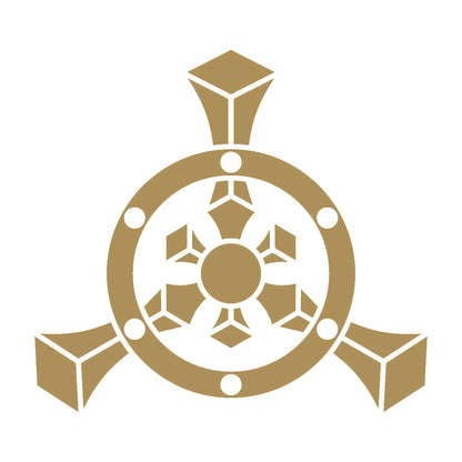 三つ又輪宝紋 9