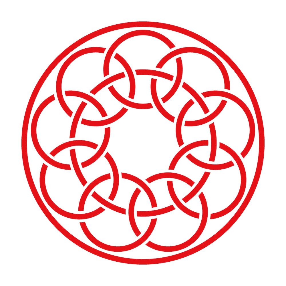 糸輪に十曜金輪紋 8