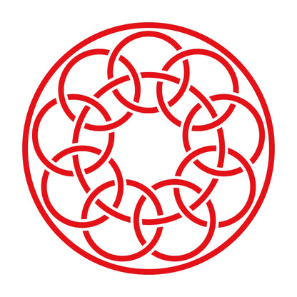 糸輪に十曜金輪紋 8
