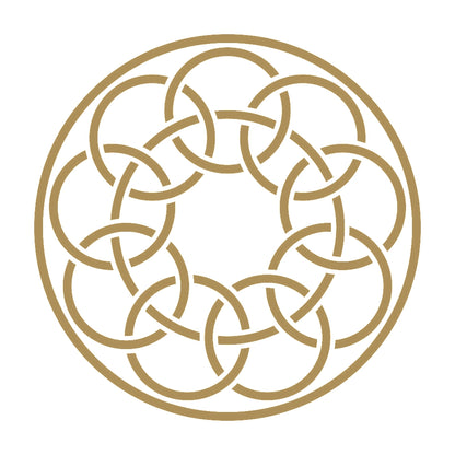糸輪に十曜金輪紋 9