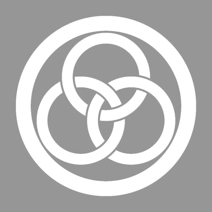 丸に三つ輪違い紋 7