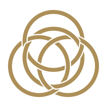 四つ組み金輪紋 9