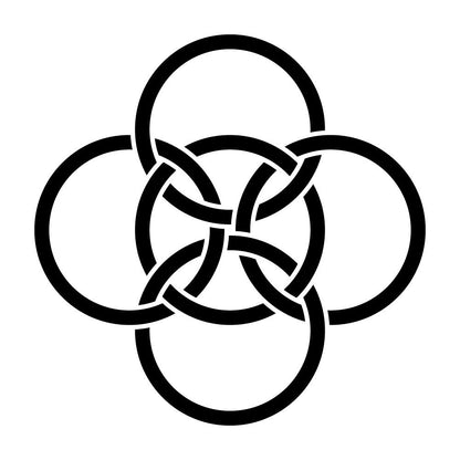 五つ輪違い紋