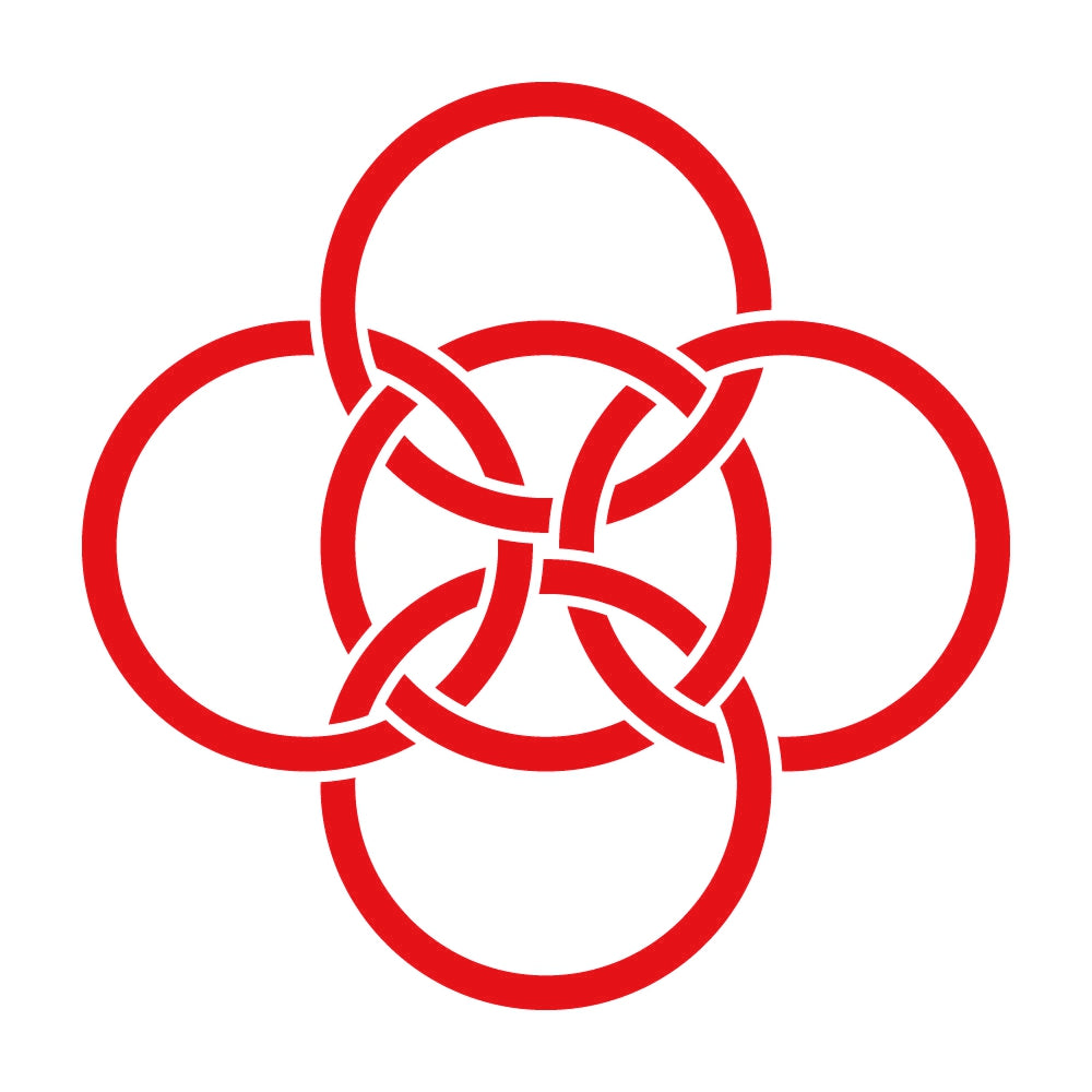 五つ輪違い紋 8