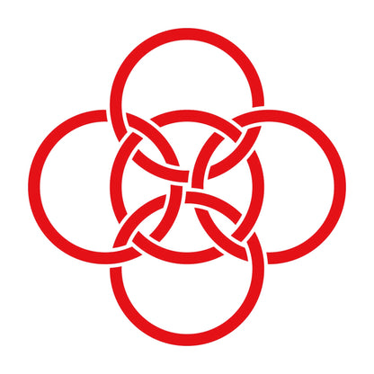 五つ輪違い紋 8
